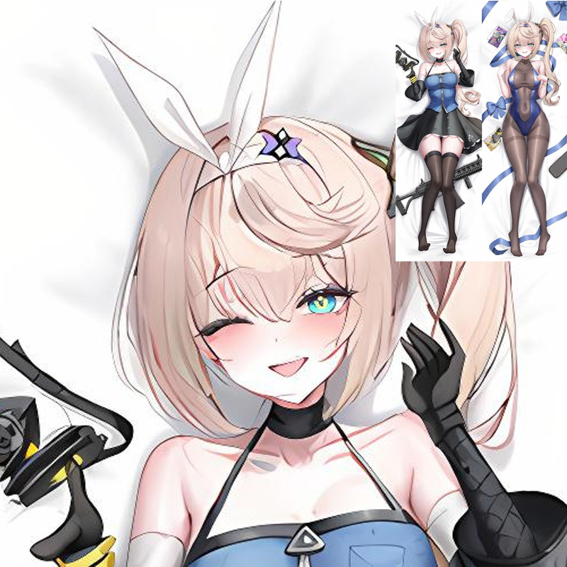 Girls Frontline 2: Chasing Sharkry DIY อะนิเมะเต็มปลอกหมอนสาวการ์ตูนปีศาจน้อย Sharkry มิติ Otaku ตกแ