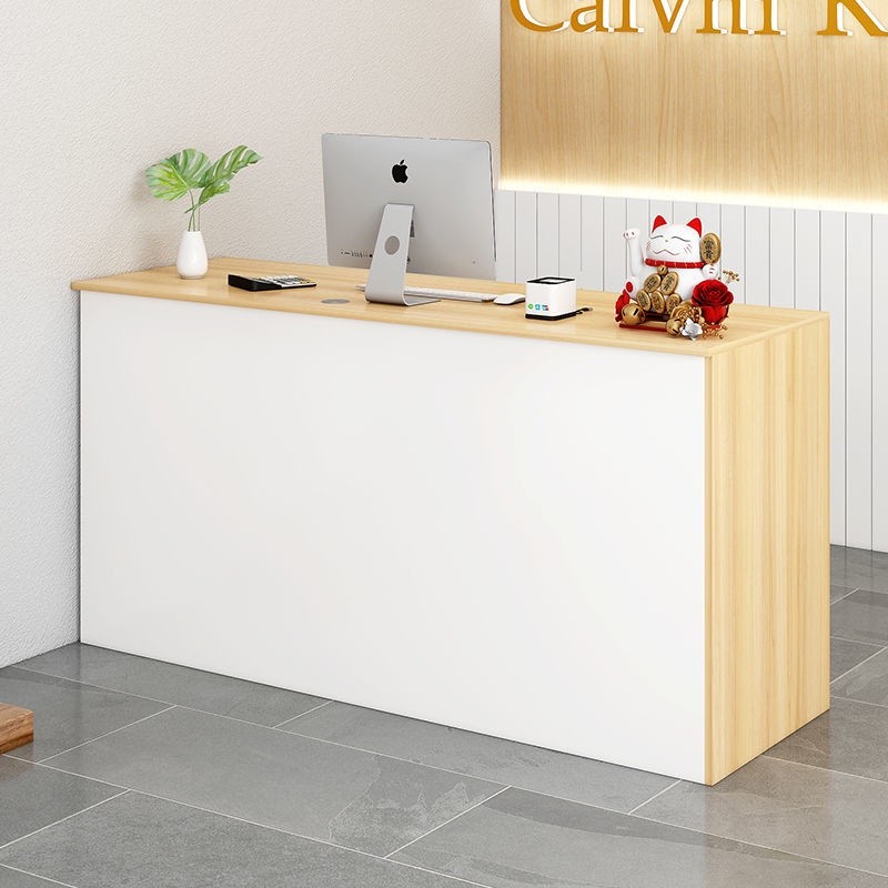 🍃 Reception Desk Convenience Store Bar Table Cashier Counter Front Desk Meja sambut tetamu