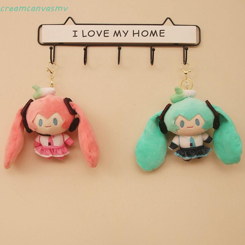ROVER ตุ๊กตา Hatsune Miku พวงกุญแจ, การ์ตูนรุ่น Q Hatsune Miku พวงกุญแจ, ตุ๊กตา Miku พวงกุญแจ Night 
