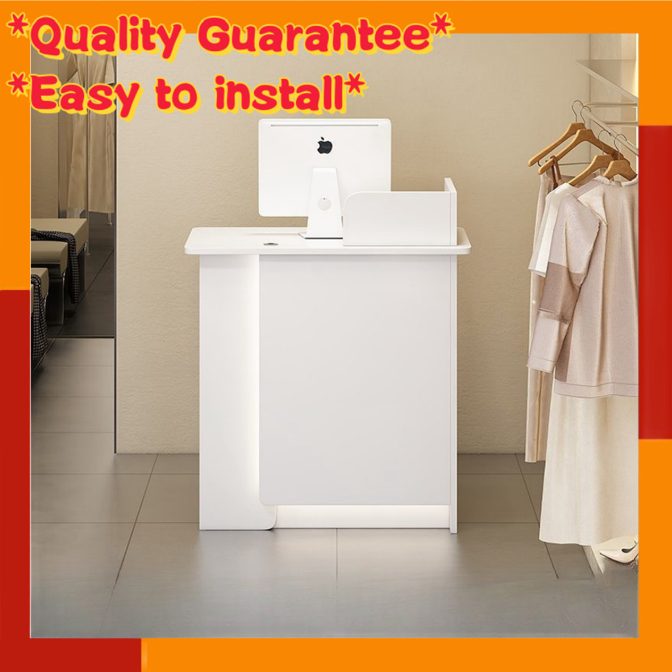 Solid wood reception desk cashier counter shop small cashier counter small bar cashier counter cashi