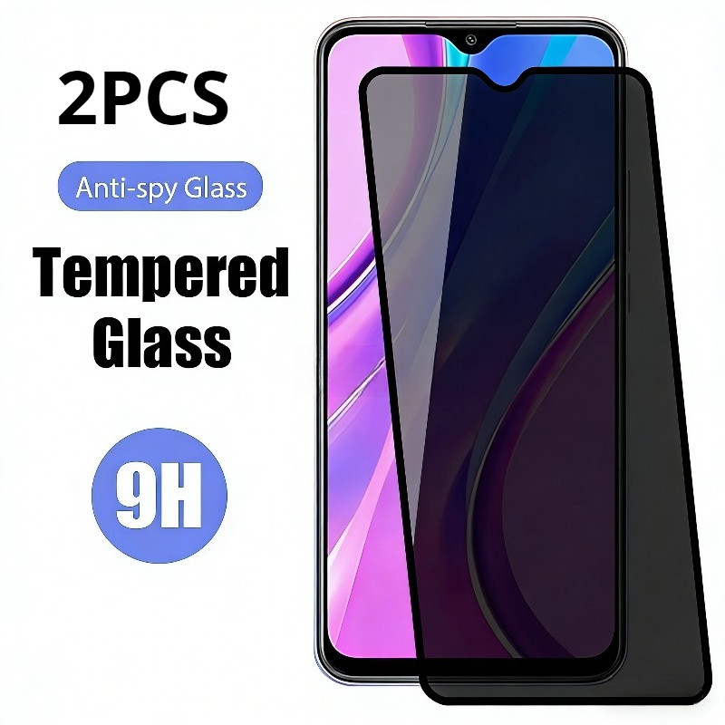 1-2Pcs สําหรับ Ulefone หมายเหตุ 9P 7T 7 7P 6T 6 6P Anti Spy ความเป็นส่วนตัวกระจกนิรภัยฟิล์มสําหรับ U