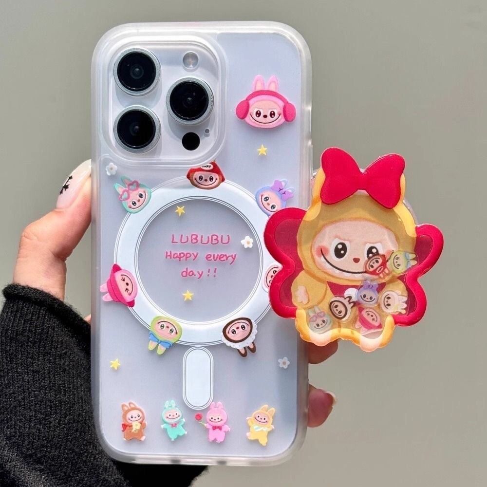 เคส 425 425 degree case เคส 425 degree ผ้า Bee Labu พร้อมแม่เหล็กใช้ได้กับ Apple 16promax เคสโทรศัพท