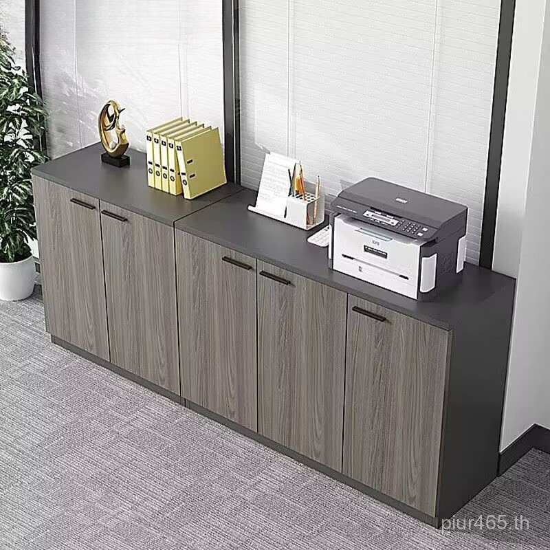 Locker สํานักงานชาสํานักงานตู้ข้อมูลตู้ต่ําตู้เก็บเอกสารตู้ชั้นตู้เก็บของไม้ E3JS