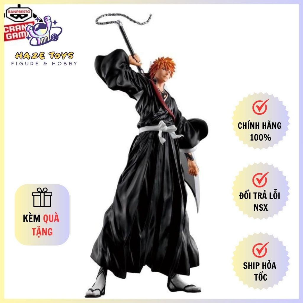 Bleach - Grandista - Ichigo Kurosaki Figure ของแท้ (Banpresto)