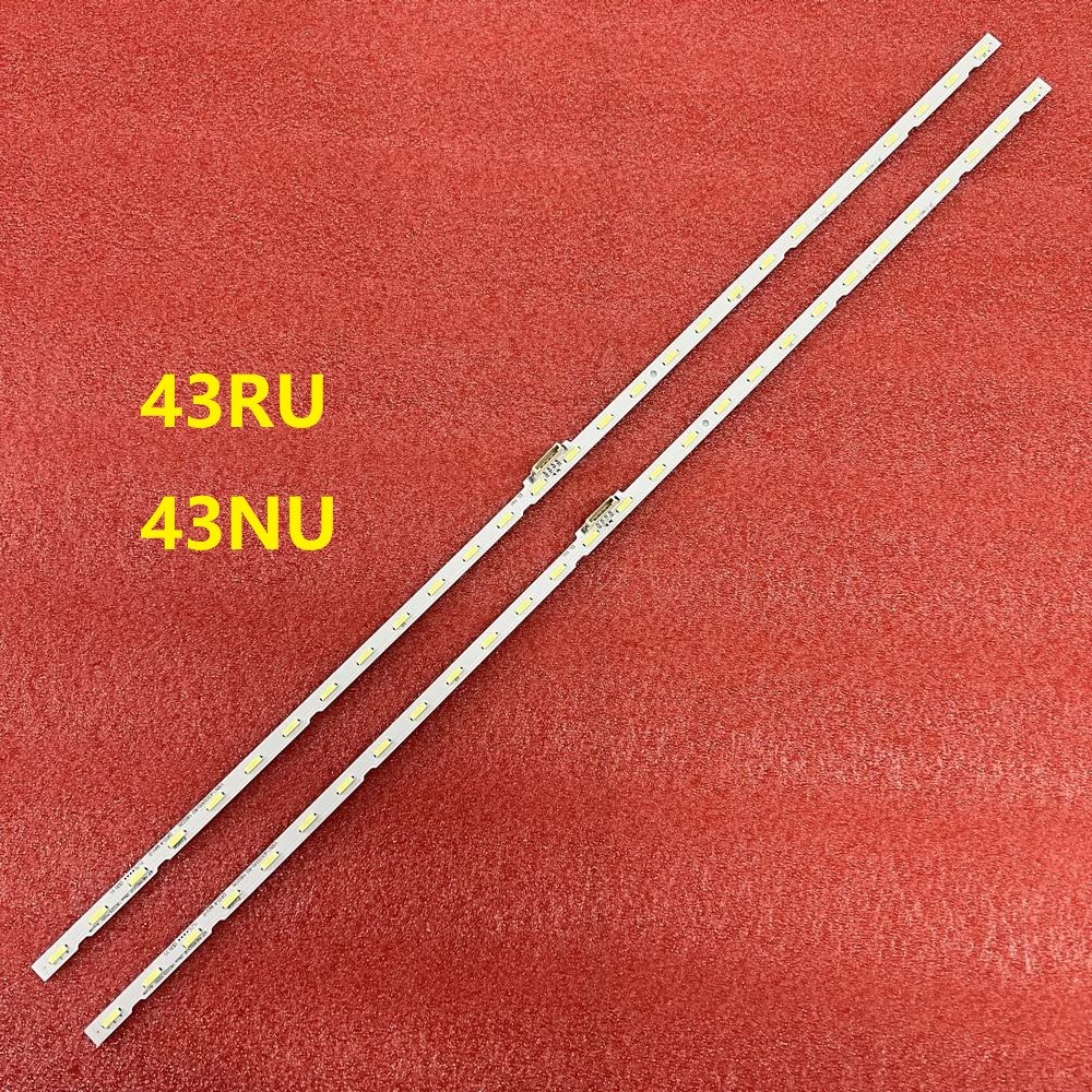 Cod LED Backlight Strip สําหรับ Samsung UN43NU7100F UN43NU7100P UN43NU7100K UN43NU7100G UE43NU7400U 