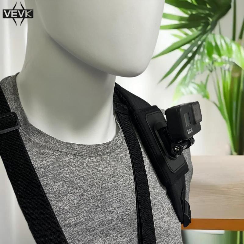 VEVK 1 ชุด Action กล้องอุปกรณ์เสริมกระเป๋าเป้สะพายหลังสายคล้องสําหรับ Hero 13 12 11 10 9 8 7 ไหล่สํา