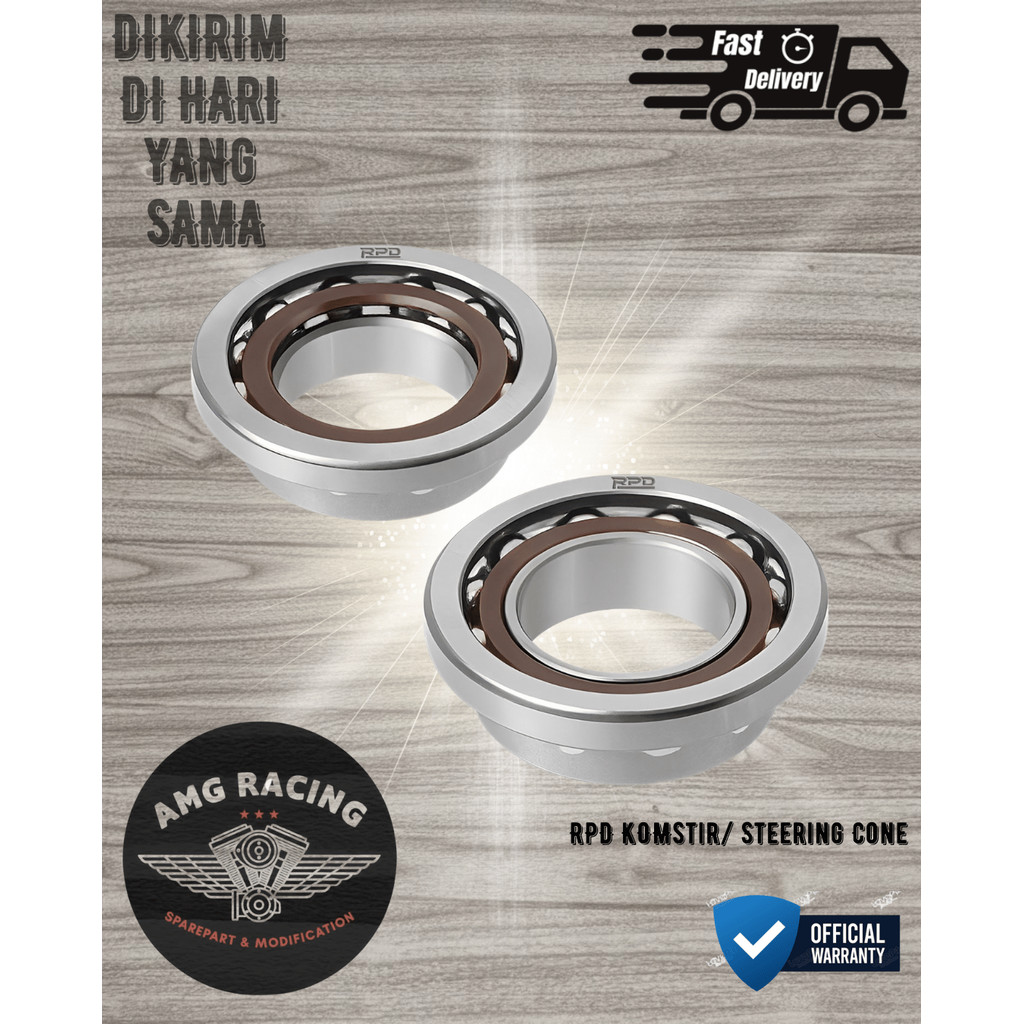 คอพวงมาลัยซิ่ง RPD Honda - Supra GN5 - Beat - Scoopy - Stylo ADV PCX - Genio - Vario