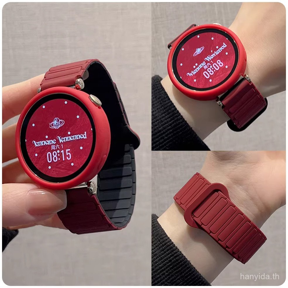 สายรัดแม่เหล็กสําหรับ Huawei Watch GT 6 สาย Huawei Watch GT 5 กรณี/นาฬิกา Huawei GT 4 สาย Huawei GT6
