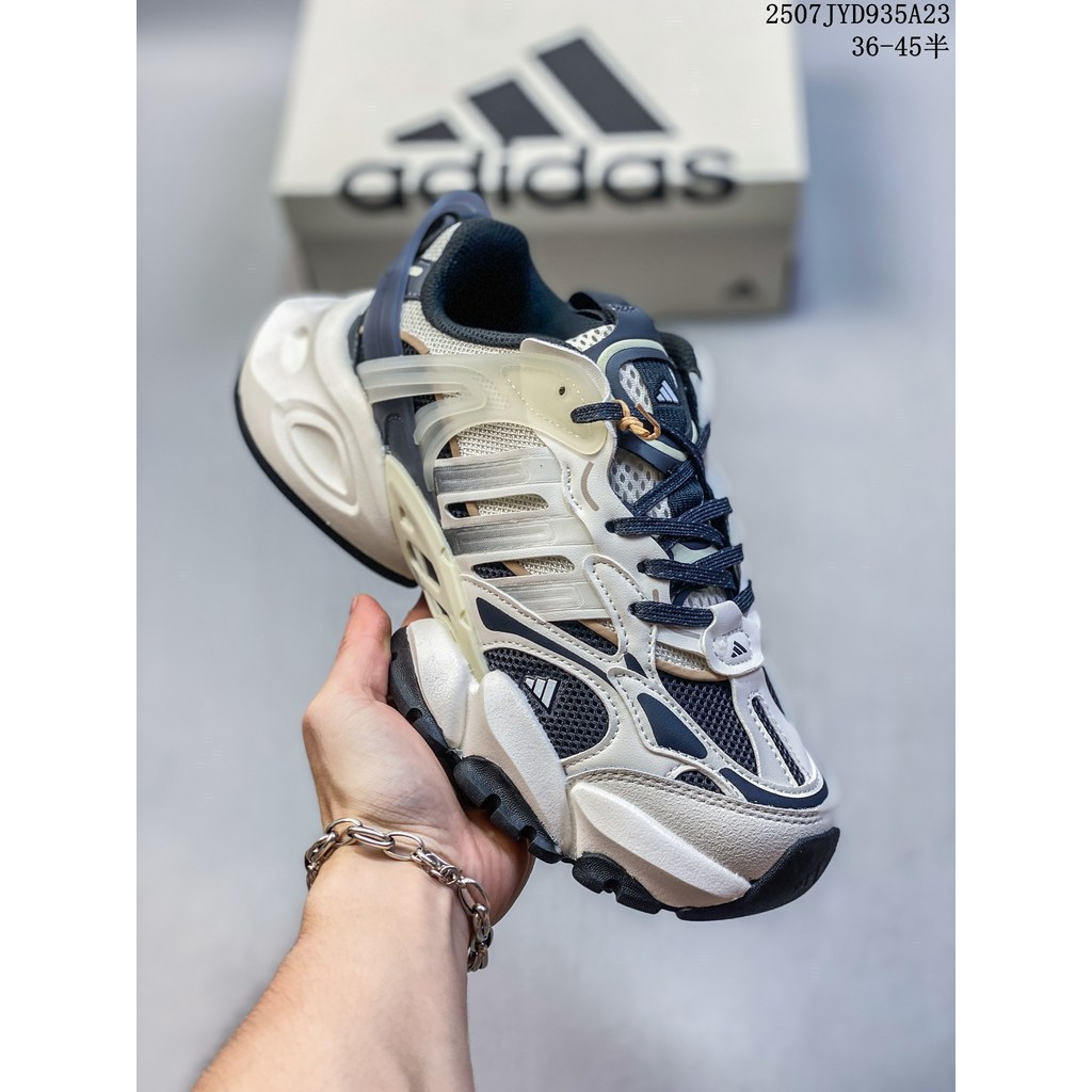 XLG Runner Deluxe Runner Deluxe Edition Series Low-Top หนาSoledเพิ่มความสูงพ่อสไตล์Retro Cushioning 