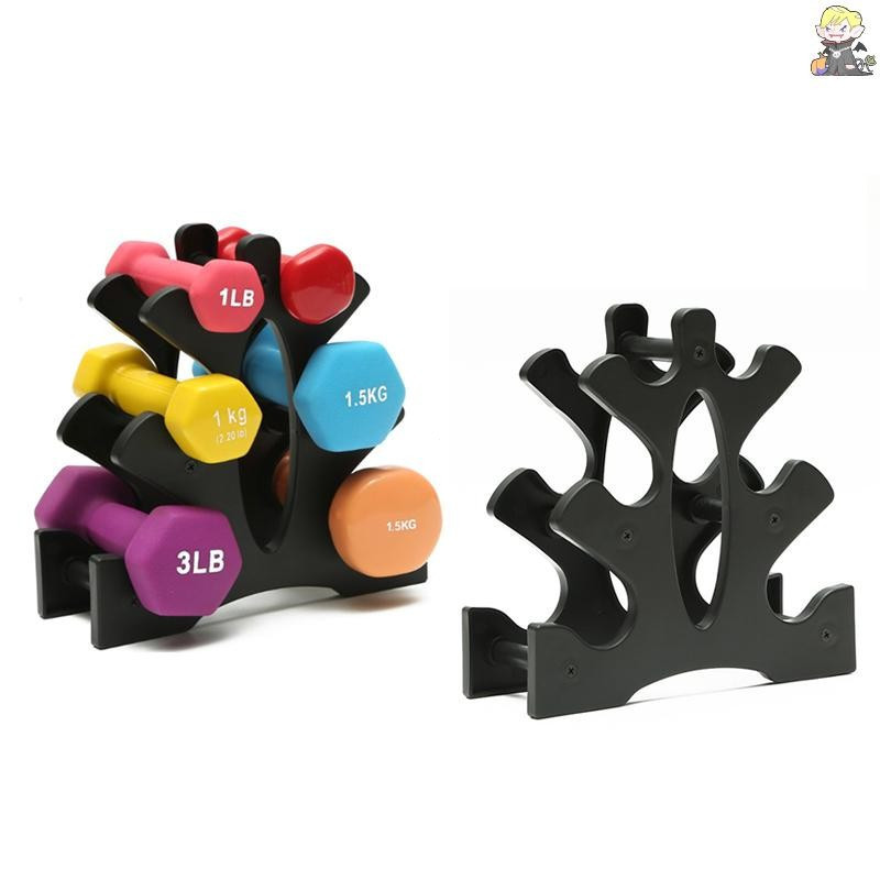 ชั้นวางดัมเบล 3 ชั้น Stand H Office Gym Dumbell Weight Rack TH DUL1