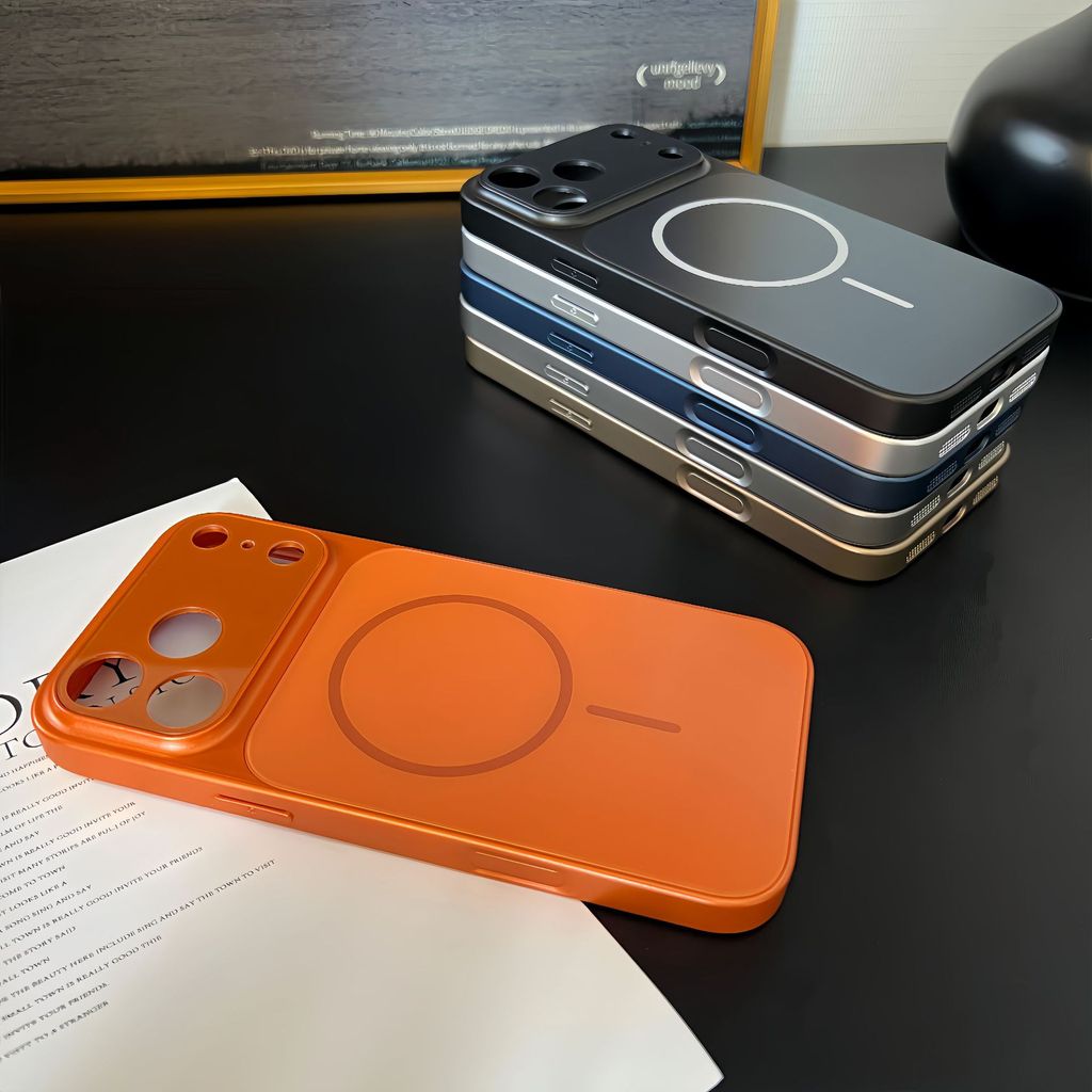 Migoo เคสแม่เหล็กสำหรับ iPhone 17 16 15 14 13 12 11 เคสโทรศัพท์ TPU แบบบาง กันกระแทก พร้อมระบบป้องกันเลนส์กล้อง - รูปที่ 5