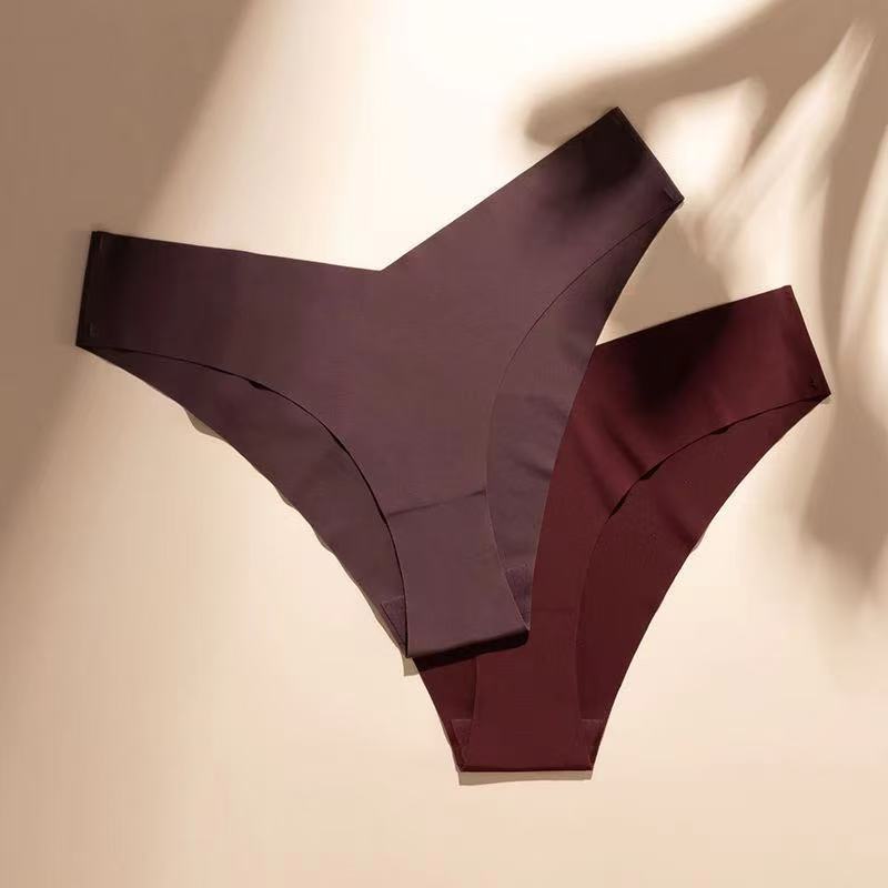 กางเกงในผู้หญิงเซกซี่ Thong Panties กางเกงในไร้ขอบ กางเกงในเซ็กซี่ ใส่สบายมาก ผ้านุ่ม ลื่น - รูปที่ 7