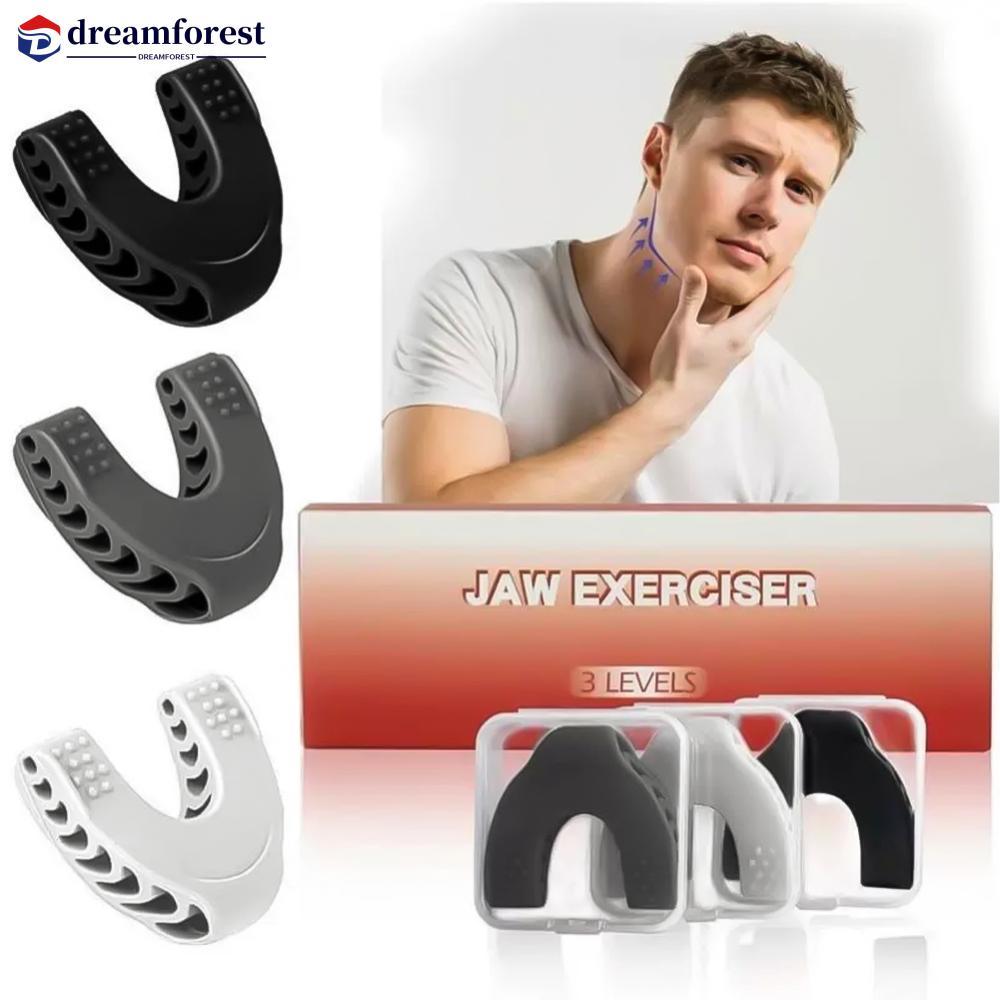 DFS U รูปร่าง Facial Jaw Exerciser และคอ Toning Jawline สําหรับชายผู้หญิงกล้ามเนื้อ Trainin ความต้าน