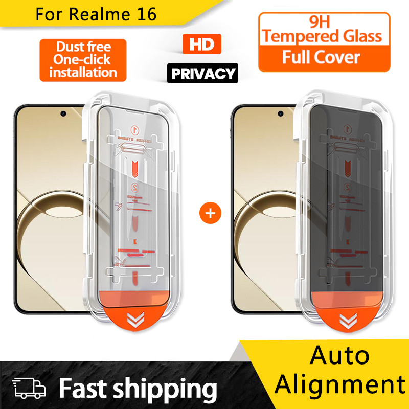 สําหรับRealme 16 กระจกนิรภัยสําหรับRealme 16 Pro 15Tหมายเหตุ 80 70T GT 8 Pro 7 7T Neo 8 C83 C85 Proต