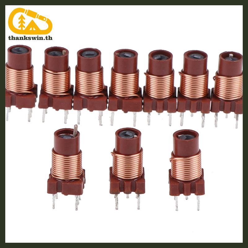 Thankswin 10pcs 12T 0.6uh-1.7uh ปรับความถี่สูง Ferrite Core Inductor th