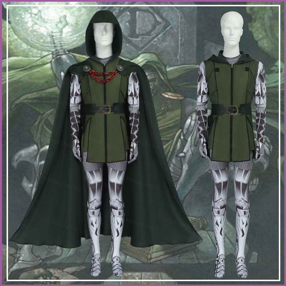 เครื่องแต่งกาย Halloween สำหรับคอสเพลย์ Doctor Doom จาก.Avengers Doomsday