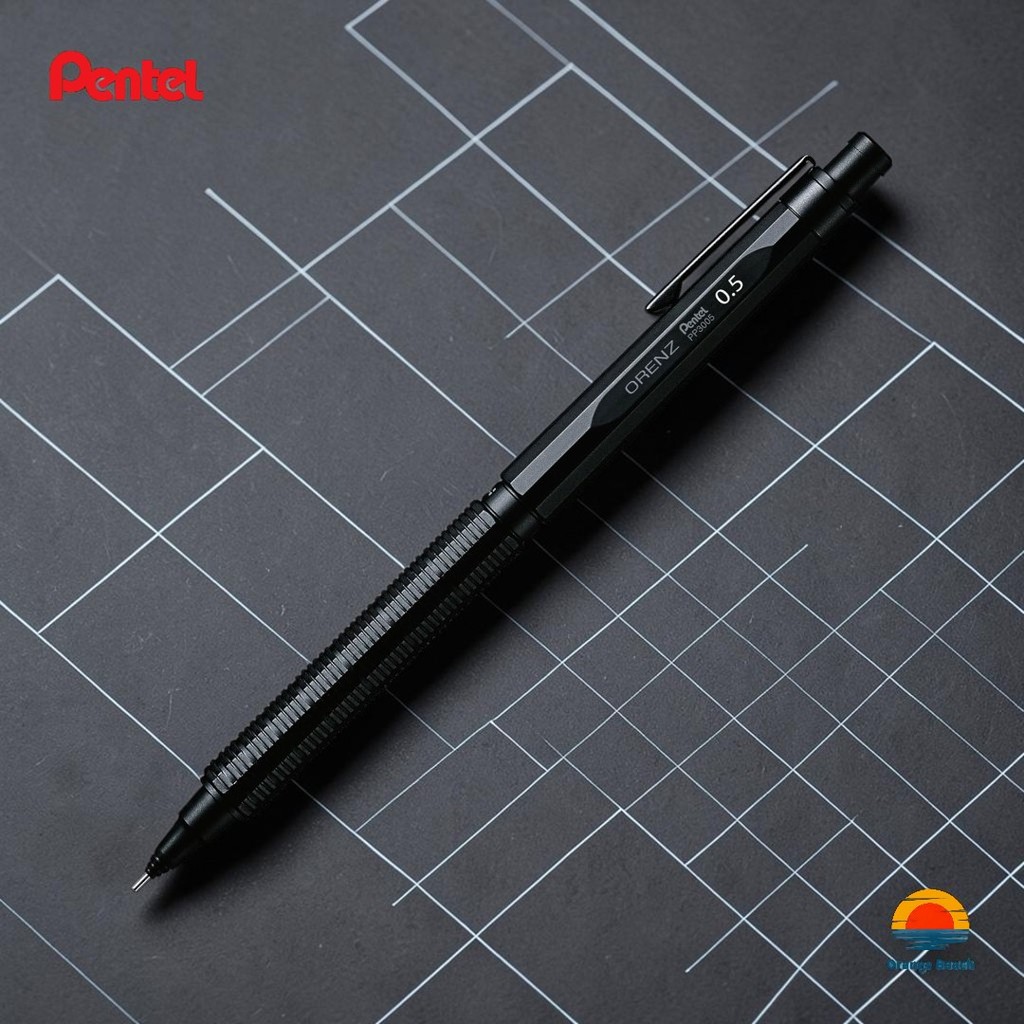 Pentel Orenz Nero ดินสอกดอัตโนมัติ/3 ขนาด 0.2mm 0.3mm 0.5mm/ระบบ OLENS/ป้องกันไส้หัก/ญี่ปุ่น