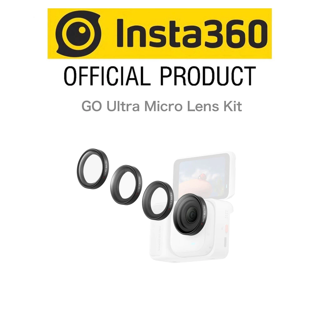 Insta360 GO Ultra Micro Lens Kit สําหรับ GO Ultra,Insta360 GO Ultra อุปกรณ์เสริม