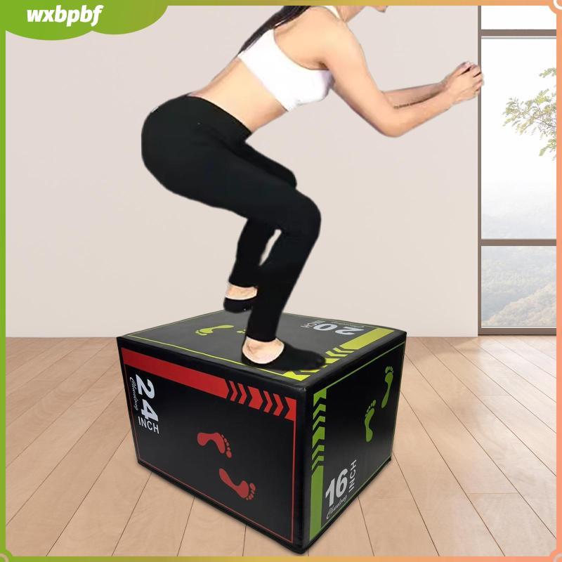 Jump Training Plyo Box โฟม EPE สำหรับแพลตฟอร์มขึ้นลง ใช้งานได้ทั้งที่บ้านและยิม