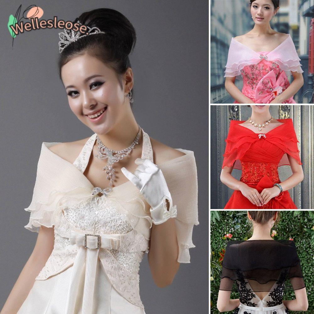 WELLE Cape shrug สำหรับผู้หญิง ชุดราตรี