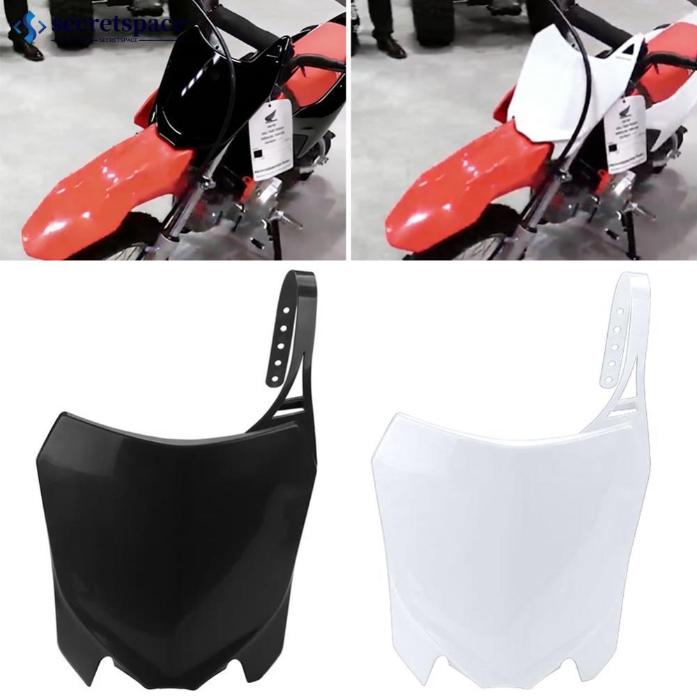SECRETSPACE รถจักรยานยนต์ด้านหน้าจํานวนแผ่น Fairing หน้ากากพลาสติกสําหรับ Honda CRF 110 CRF110 125 2