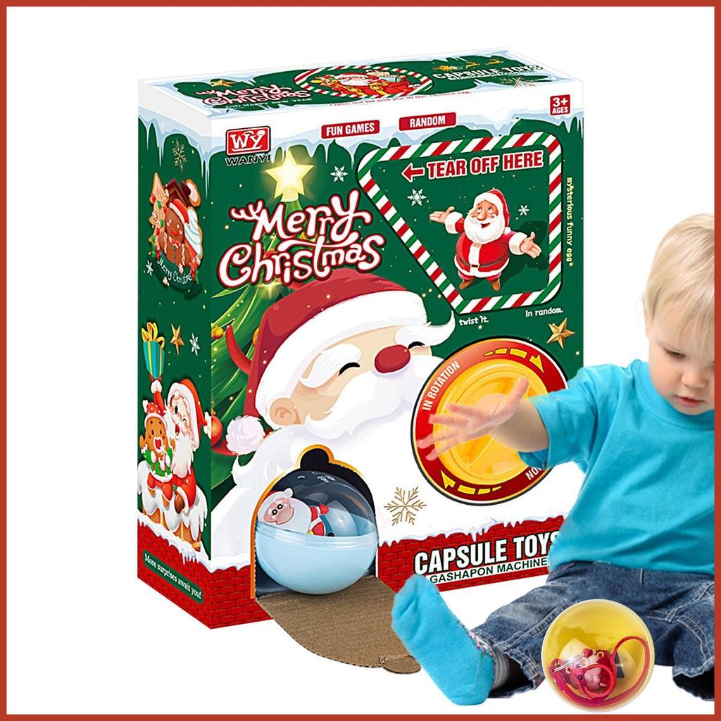 Gashapon Vending Grabber Christmas Theme Small Vending Machine Game for Girls Vending Machine Gashap