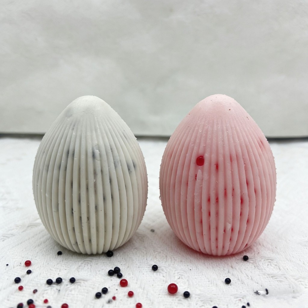 ไข่อีสเตอร์ ASMR Spoof Tricky Squeeze สิวบีบสิวหัวดําอีสเตอร์ไข่ Stripes#复活节鸡蛋ASMR恶搞整蛊挤痘痘挤黑头复活节鸡蛋条纹4