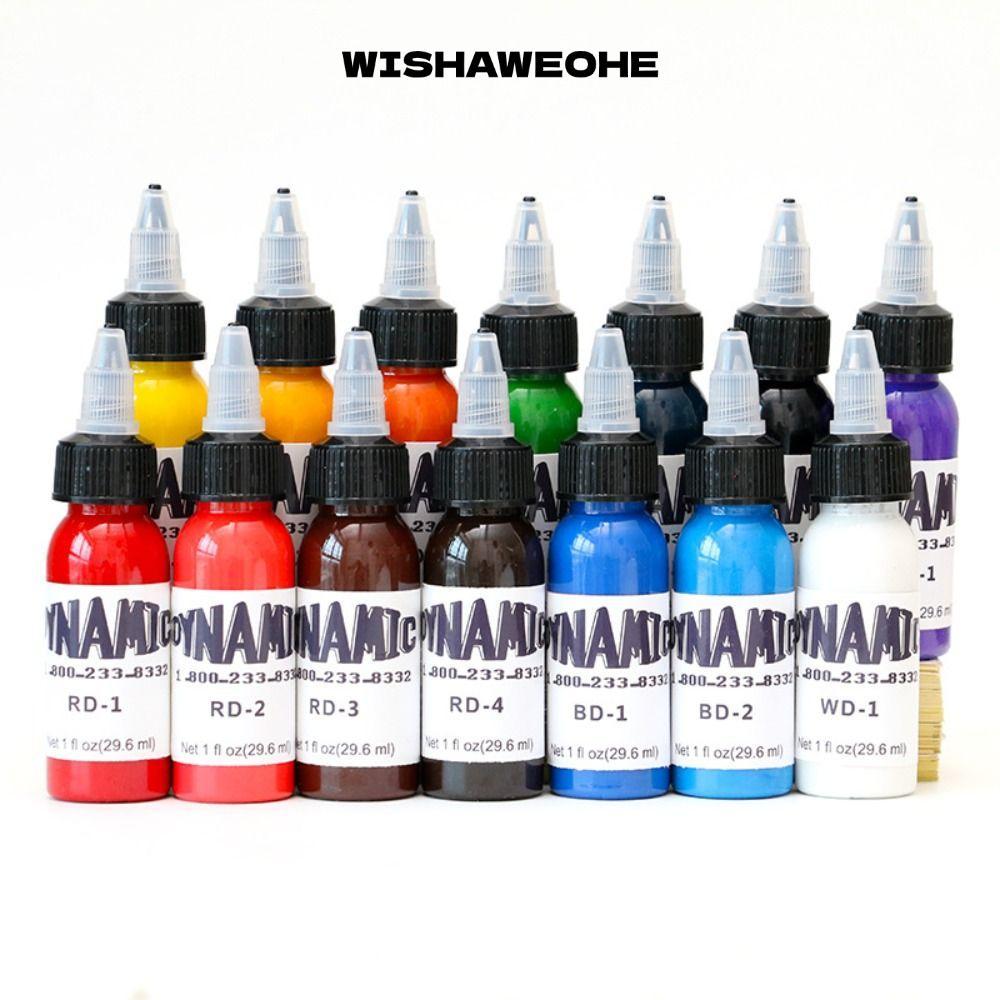 หมึกร่างลายสัก ขนาด 30ml หลากสี สำหรับศิลปินสัก tattoos