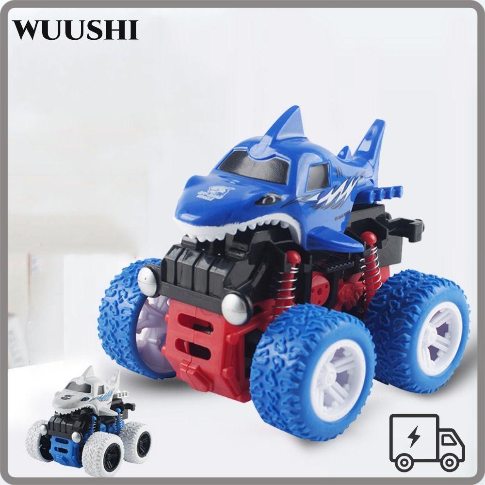 WUSHI Inertia Stunt Car รุ่น Tumbling ของขวัญสําหรับเด็กรูปฉลาม
