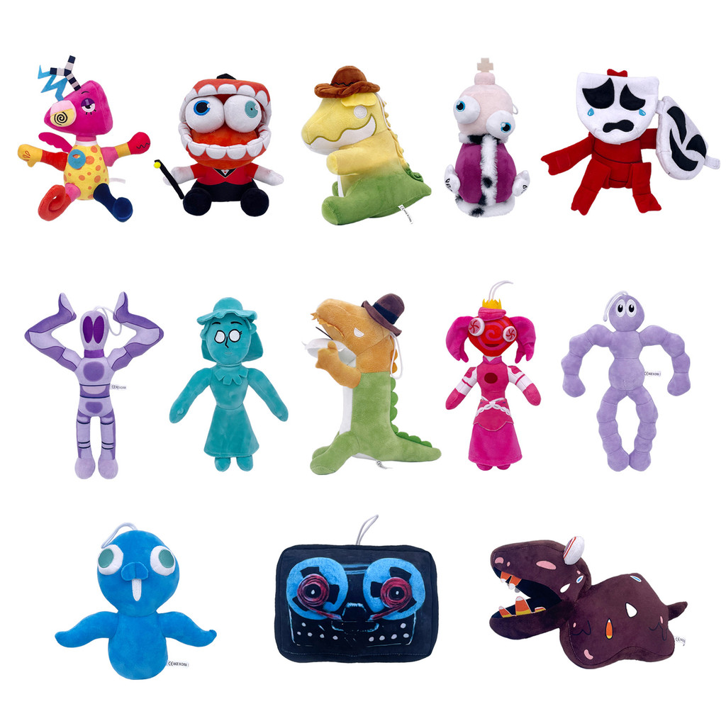 ใหม่ The Amazing Digital Circus Clown & Queen ตุ๊กตาตุ๊กตา, ของเล่นเด็ก