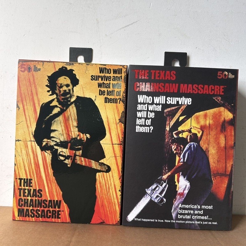 ของแท้ NECA 41607 Pi Face Texas Chainsaw Massacre 50th Anniversary Edition 23 ซม.Action Figure