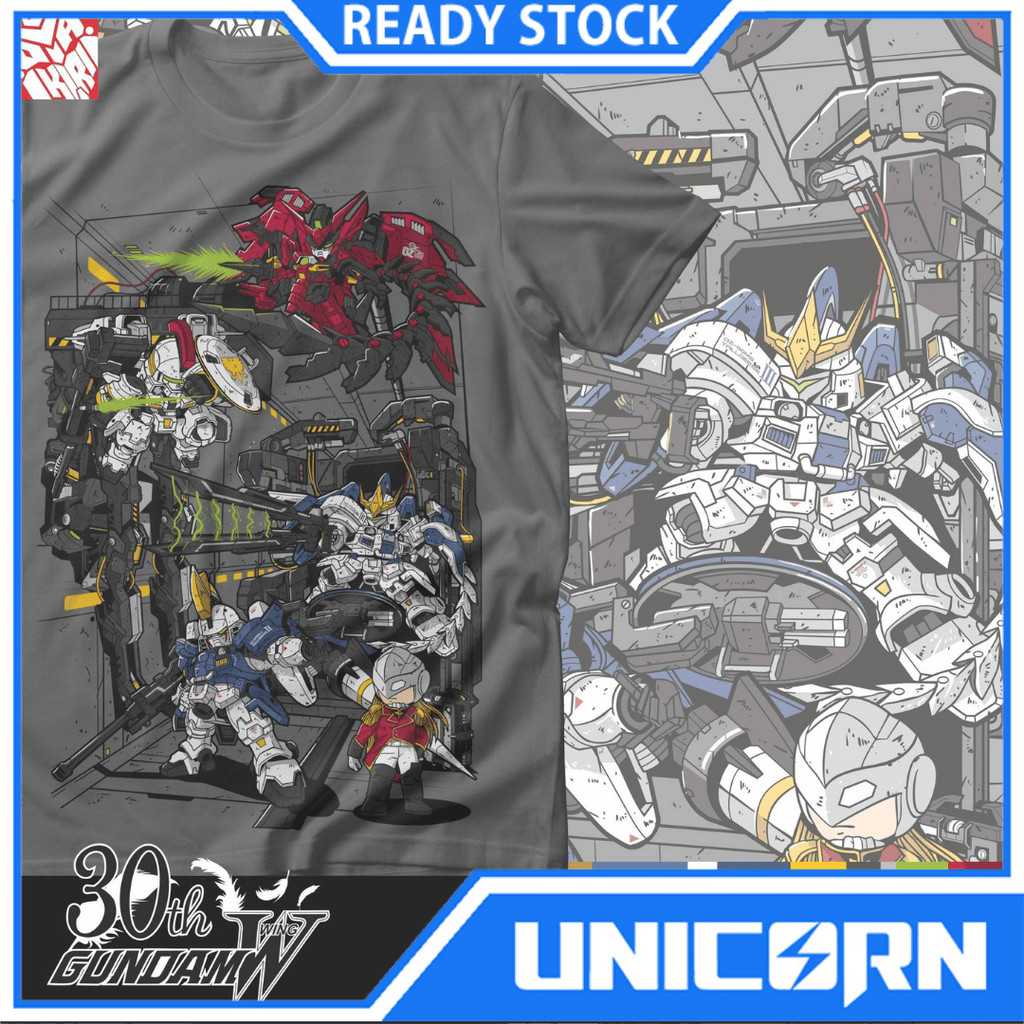เสื้อยืด Otakiri Sech Epyon Marquise Grey / Kaos Zech Epyon Marquise Grey