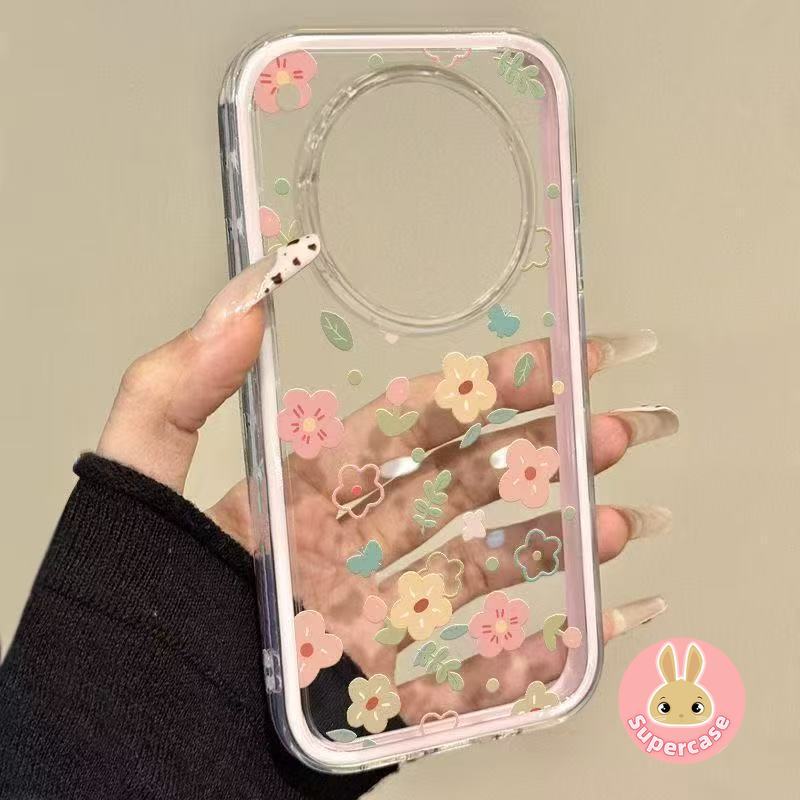 ดอกไม้น่ารัก Leaf เคสโทรศัพท์สําหรับ Honor X9D X9C สมาร์ท X9B X9A X9 X8 X7 X7C X7B Power 2 Win GT 30