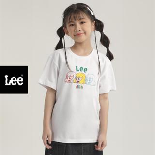 LEE KIDS เสื้อยืดแขนสั้นเด็กผู้หญิง คอลเลคชั่น Lee x Akid Fr…