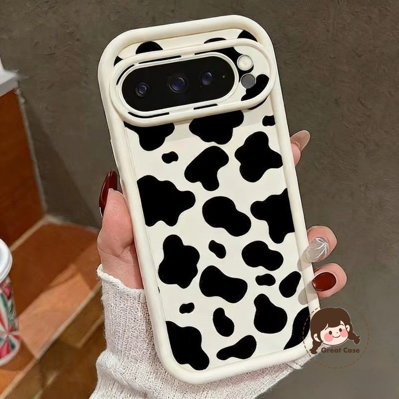 ใหม่รูปแบบวัวสีทึบเคสโทรศัพท์สําหรับ iQOO 13 12 Pro 11 Pro 11S 10 9 SE 8 Pro 7 3 U5X U5E U5 U3X U1X 