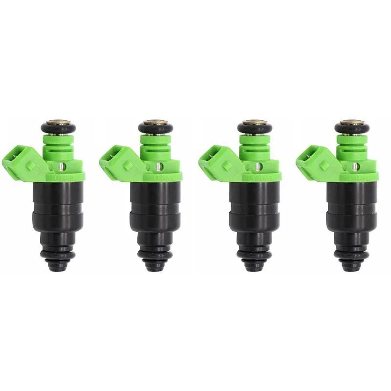 4 ชิ้นหัวฉีดน้ํามันเชื้อเพลิงสําหรับ Audi A4 A6 100 4A C4 80 8C B4 8D2 B5 8E2 B6 8H7 8HE 4B C5 8G7 8