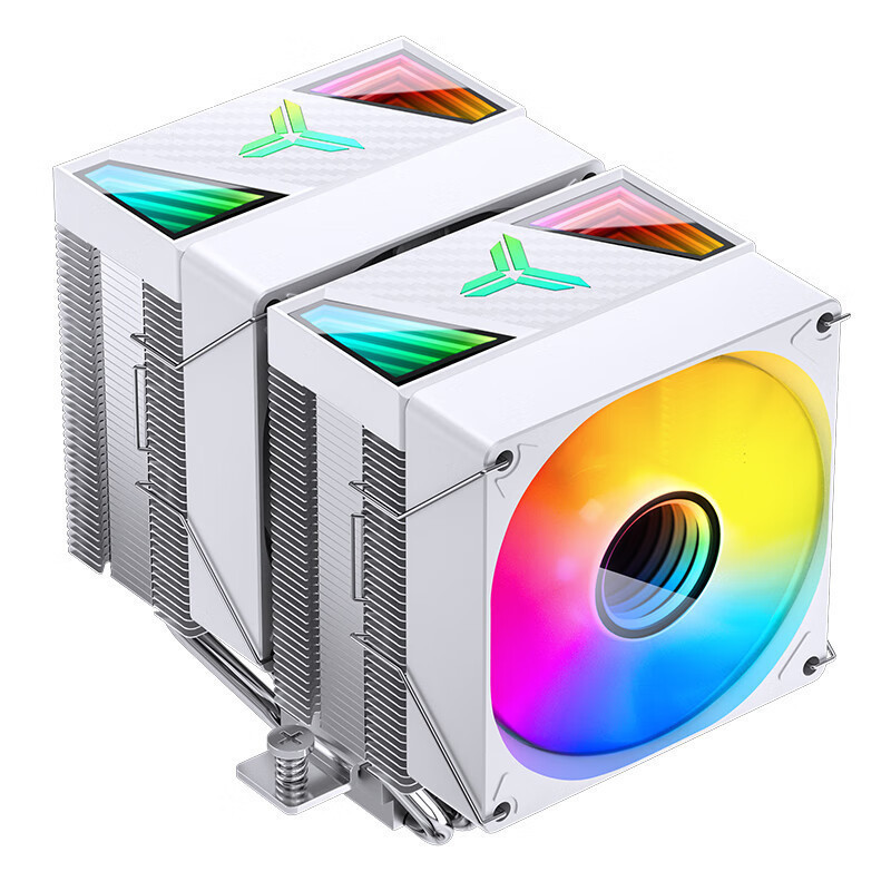 JONSBO (JONSBO) CR-1400 DV2 ARGB เวอร์ชันสีขาว CPU Twin Towers หม้อน้ําระบายความร้อนด้วยอากาศ