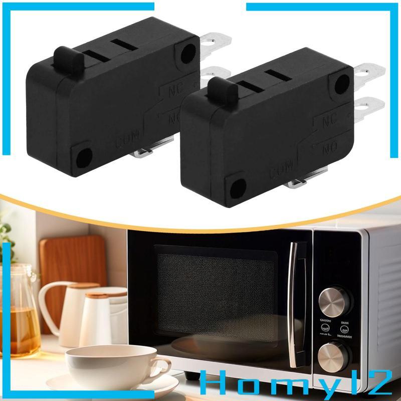 [HOMYL2] 2 ชิ้น kW7-0 Micro Switch,16A 125V/250V Microswitches,Snap Action Button Limit Switch สําหร