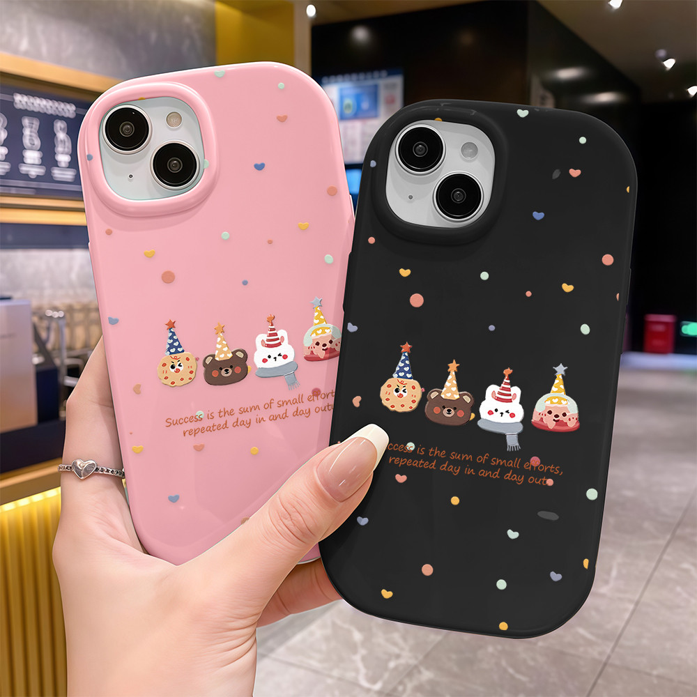 สต๊อกไทย เคสสำหรับไอโฟน15 ลายวันเกิดแอนิมอล รูปที่ 3