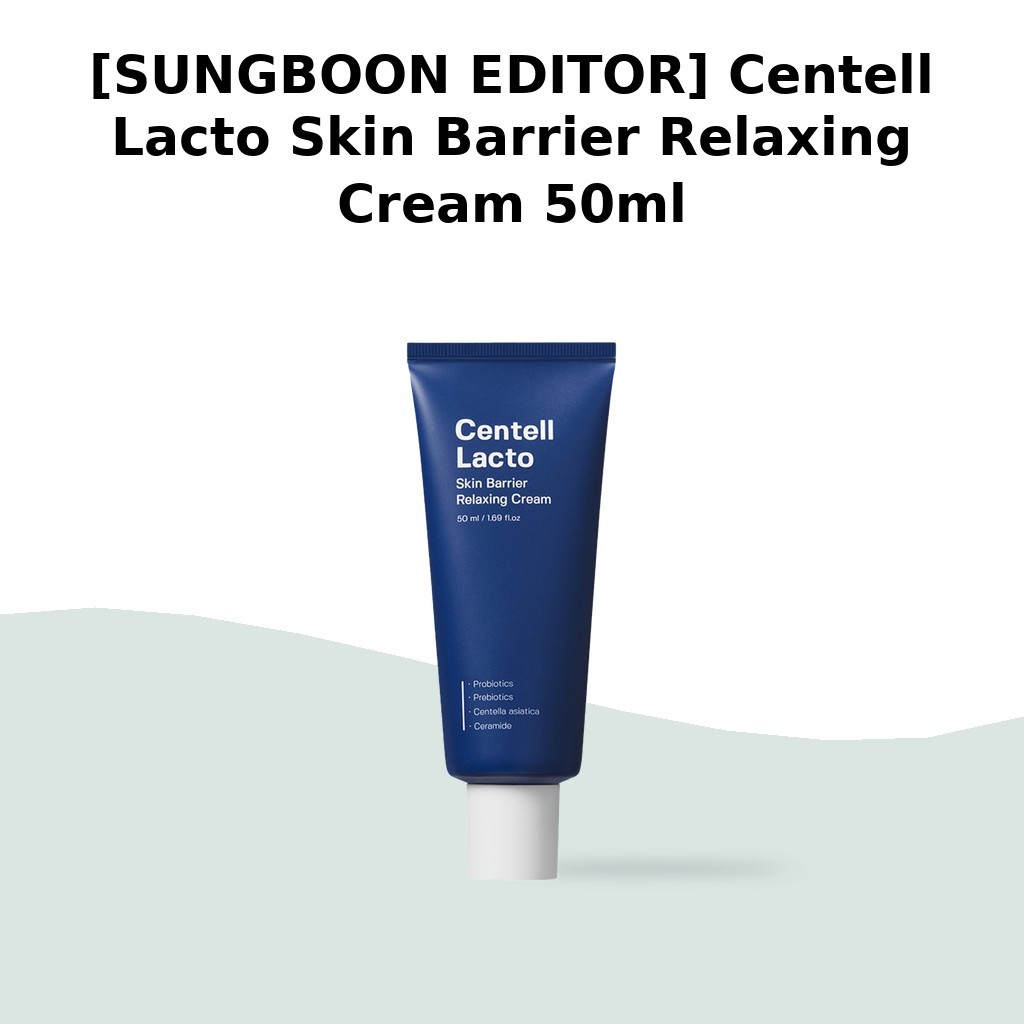 [SUNGBOON EDITOR] Centell Lacto Skin Barrier Relaxing Cream 50ml / ครีมบํารุงผิวเกาหลี / Barrier Str