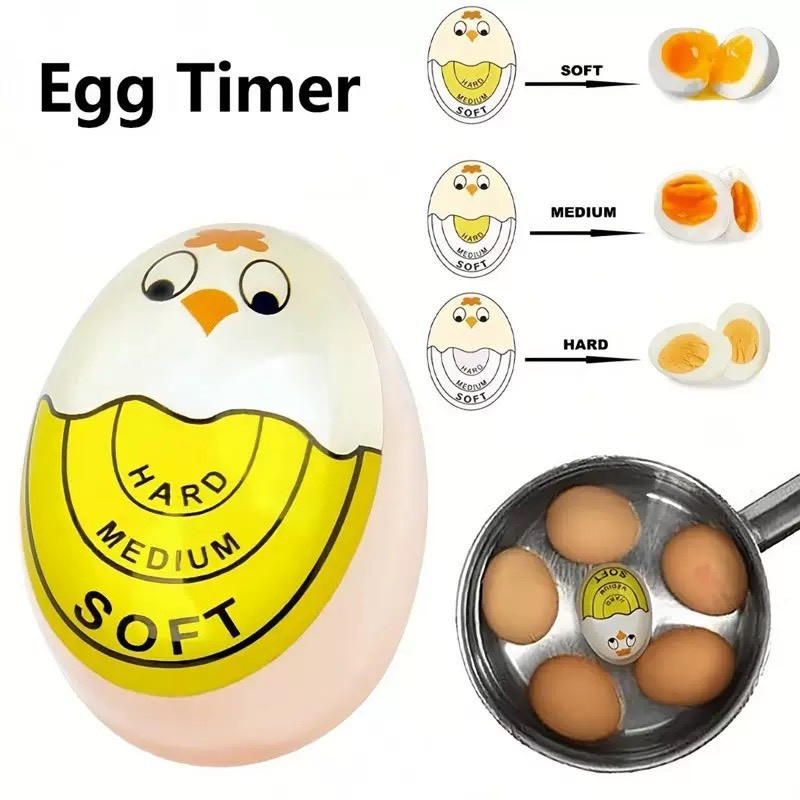 "พร้อมส่ง" อุปกรณ์จับเวลาต้มไข่ EGG TIMER นาฬิกาเช็คไข่ต้ม (M22)