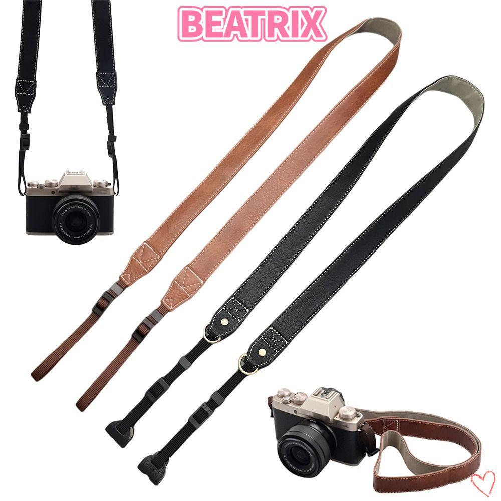 บีทริกซ์‌ Micro Single Strap, Adjustable Retro Camera Shoulder Strap, Accessories PU Leather SLR Cam