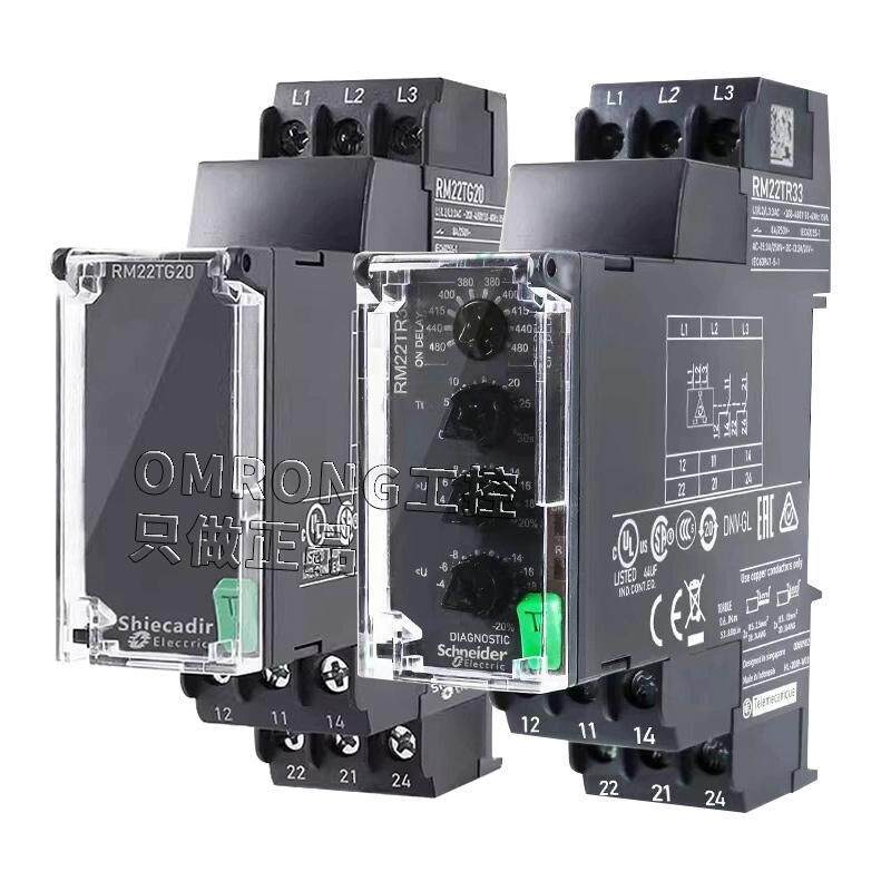 Schneider ขาดเฟสลําดับรีเลย์ป้องกัน RM22TG20 RM22TR33 ยี่ห้อใหม่