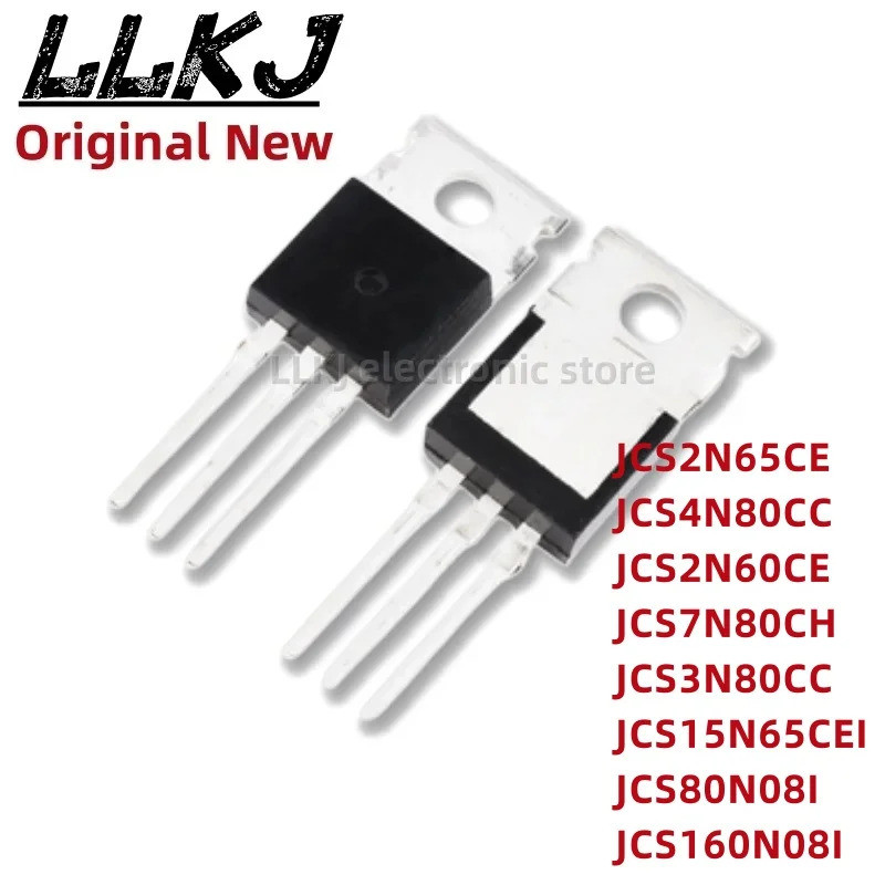 1-5PCS JCS2N65CE JCS4N80CC JCS2N60CE JCS7N80CH JCS3N80CC JCS15N65CEI JCS80N08I JCS160N08I JCS160N08T