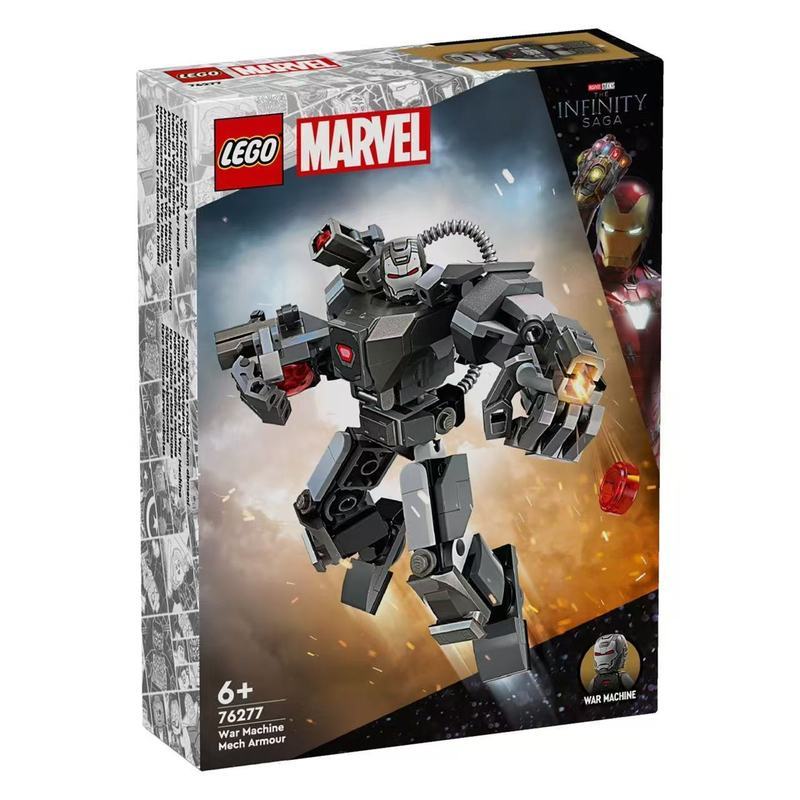 LEGO 76277 Marvel Series War Machine Mech บล็อกอาคารเด็กของเล่นเด็กของขวัญ ybl260411
