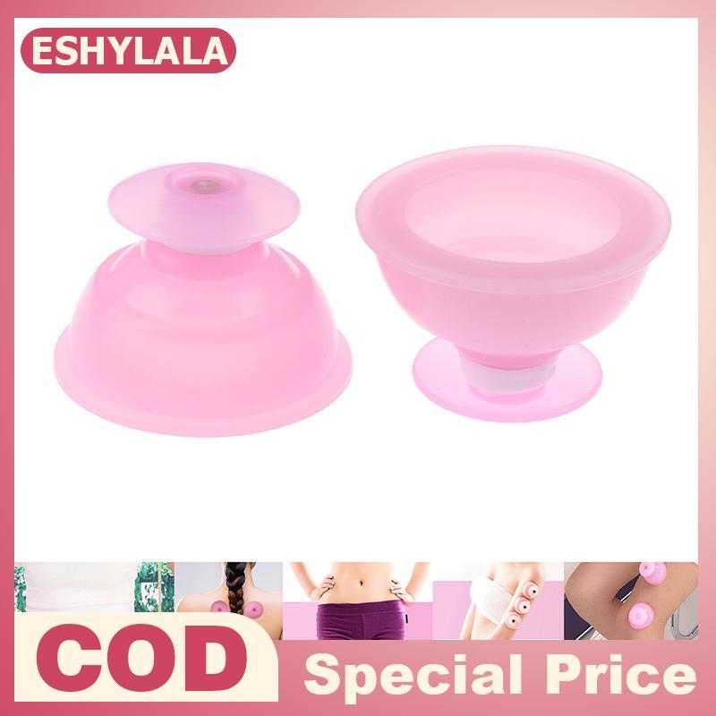 [Bea-t] Massage Cupping Cups Device Anti-cellulite Safety Health Vacuum Silicone [[ใหม่]
