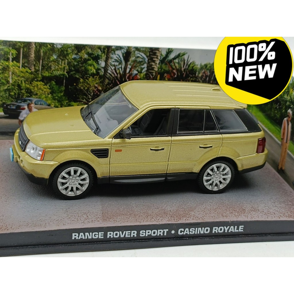 ภาพยนตร์ Land Rover Range Rover 007 โมเดลรถฉาก Royal Casino Out of Print 1: 43 โมเดลรถโลหะผสม UH ผลิ