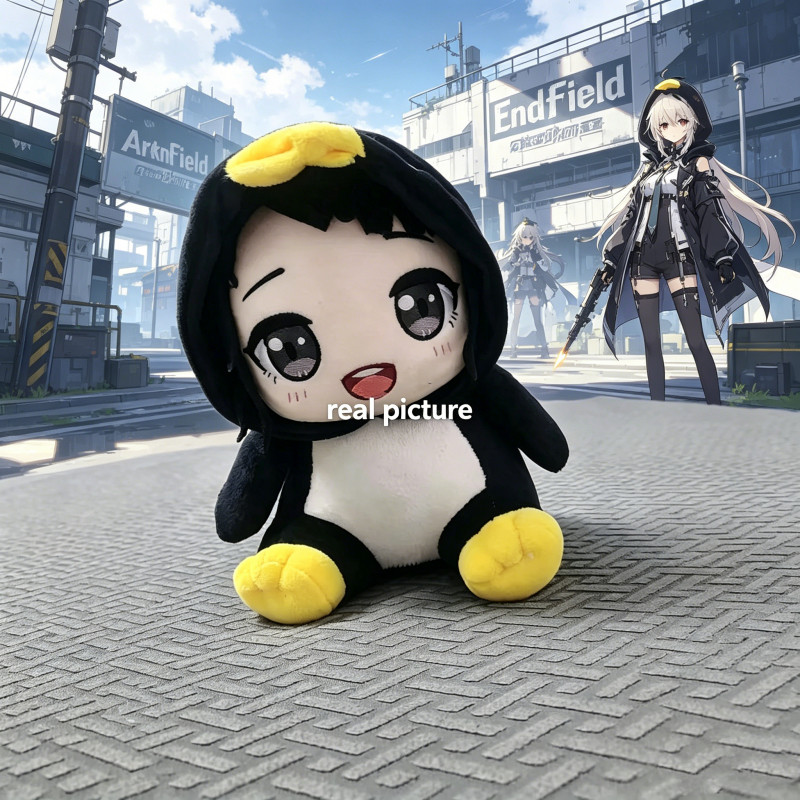 Arknights Endfield Penguin Administraator ตุ๊กตาน่ารักตุ๊กตาตุ๊กตาอะนิเมะเกมของขวัญสําหรับแฟน