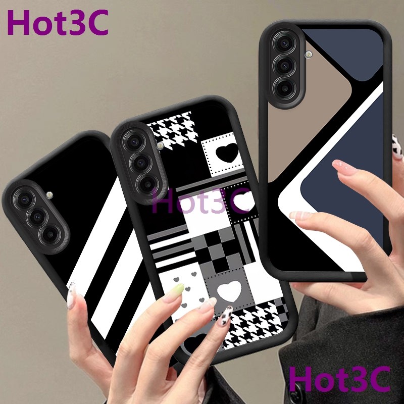 เคส For Samsung A17 5G / Samsung A16 / Samsung A15 / Samsung A14 / Samsung A13 5G / Samsung A04S tpu XH Soft Caseเลนส์ป้องกันเคสโทรศัพท์แฟชั่นPJCP