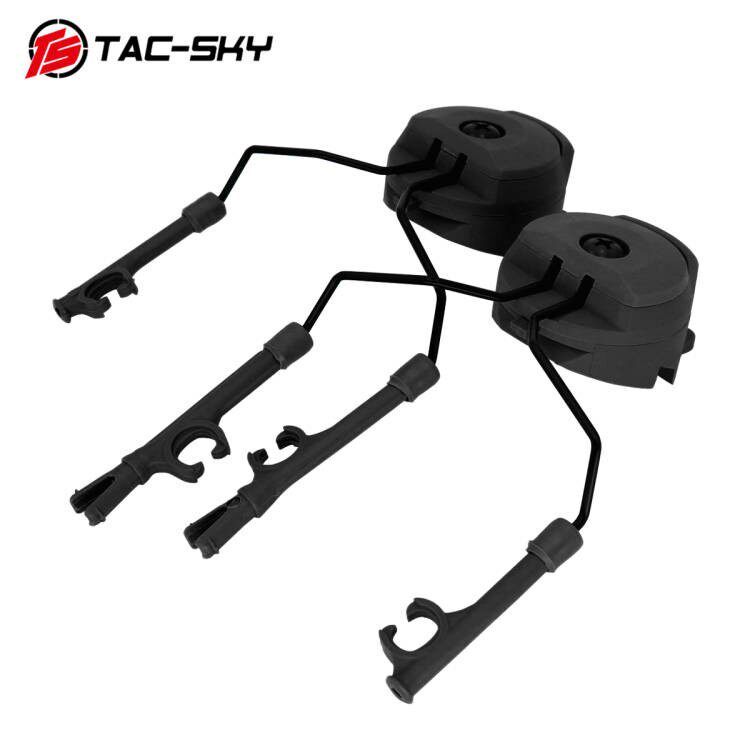 TAC-SKY OPS CORE ARC ตัวลดเสียงและยึดรางหูฟัง สีดำ